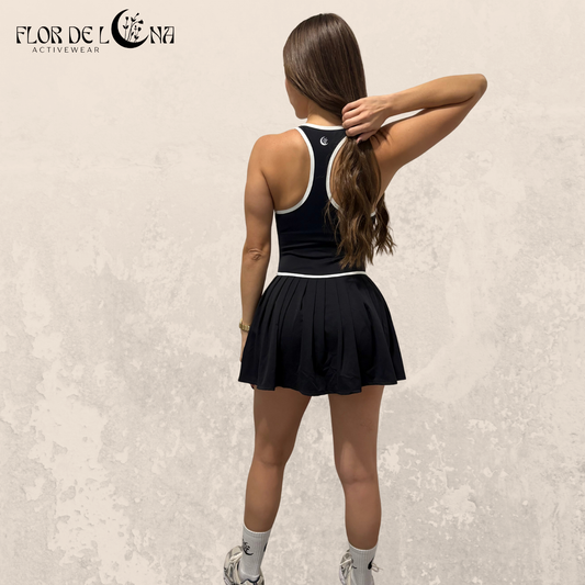 Midnight match dress
